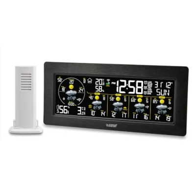 Afbeelding van La Crosse Technology SW404 Weerstation J+4 met wifi verbinding Zwart