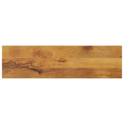 Afbeelding van vidaXL Tafelblad rechthoekig 110x40x2,5 cm massief mangohout