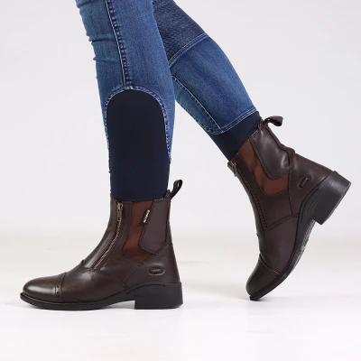 Afbeelding van Dublin Boots Evolution Double Zip Front Bruin 38 Agradi.be