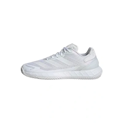 Afbeelding van adidas Performance Defiant Speed 2 CLAY Tennisschoenen voor kleibanen, Dames, Maat: 38 2/3, White/grey Textiel/ synthetisch