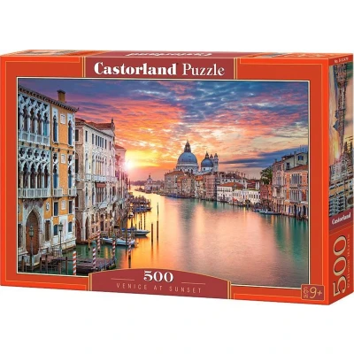 Afbeelding van Venice at sunset 500 stukjes