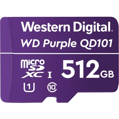 Afbeelding van Western Digital WD Purple MicroSDXC 512GB