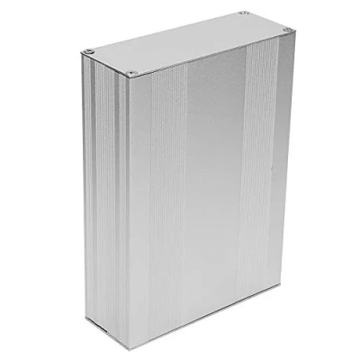 Afbeelding van Aluminium behuizing PCB Instrument koelbox inbouwmontage terminal behuizingen elektronische projectbehuizing 54 x 145 200 mm