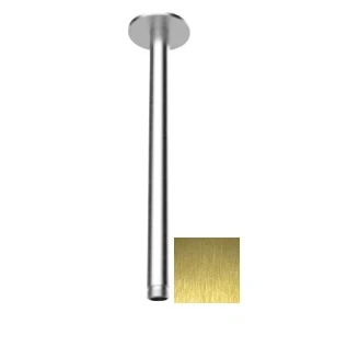Afbeelding van SB Round 316 plafond douche arm rond 30 cm PVD goud 1208955307