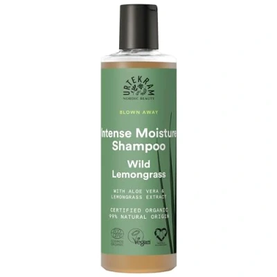 Image de Urtekram Shampoing Citronnelle Sauvage Hydratation Intense Vegan, Bio, Origine Naturelle 250 ml