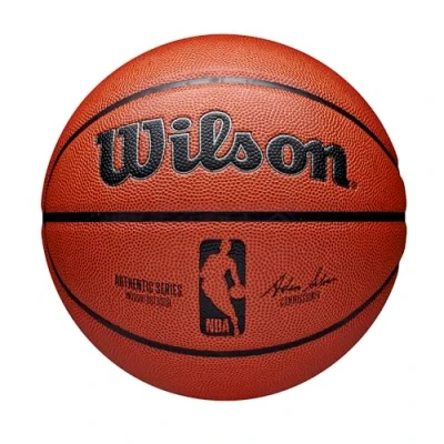Afbeelding van Wilson NBA Authentic Series Indoor Outdoor Ball WZ2016501XB, Unisex, Oranje, basketbal, maat: 7