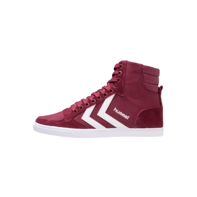 Afbeelding van Hummel Slimmer Stadil Sneakers hoog, Maat: 37, Red Leer en textiel
