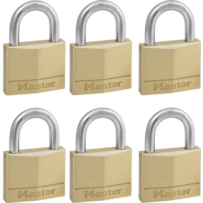 Afbeelding van MasterLock 6 hangsloten 40mm Gelijksluitend sleu