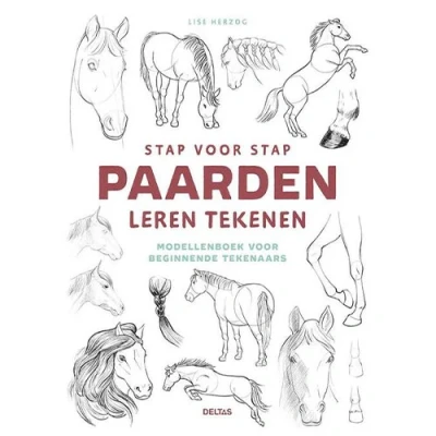 Afbeelding van Uitgeverij deltas stap voor paarden leren tekenen