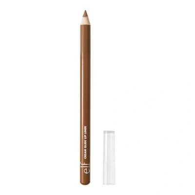 Image de e.l.f. Cream Glide Lip Liner, Shape &amp; Sculpt Lips, High Pigment Pencil, Semi Matte Finish, Vegan Cruelty Free, Dark Cocoa