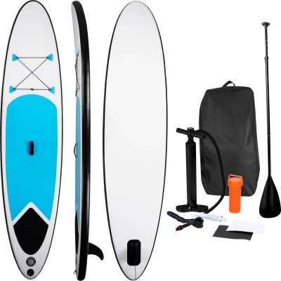 Afbeelding van Dunlop Opblaasbaar Sup Board met Accessoires Blauw/Wit 305 x 71 10 cm