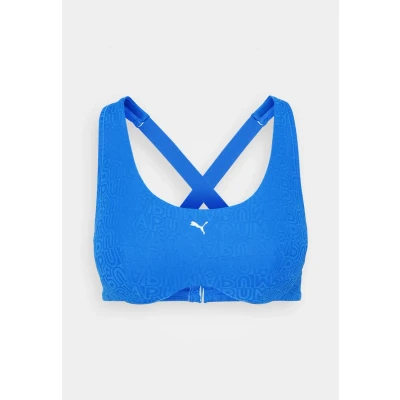 Afbeelding van Puma SWIM Women Scoop Bikinitop, Dames, Maat: Small, Vivid blue