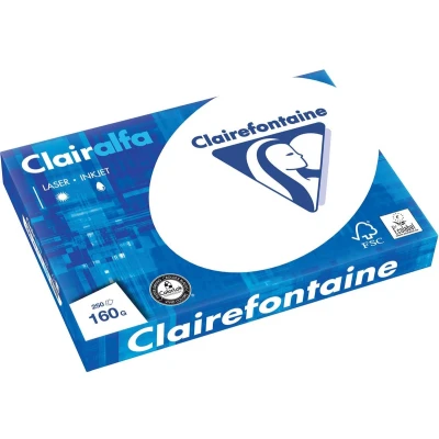 Afbeelding van Clairefontaine Clairalfa Presentatiepapier A3, 160 G, Pak Van 250 Vel