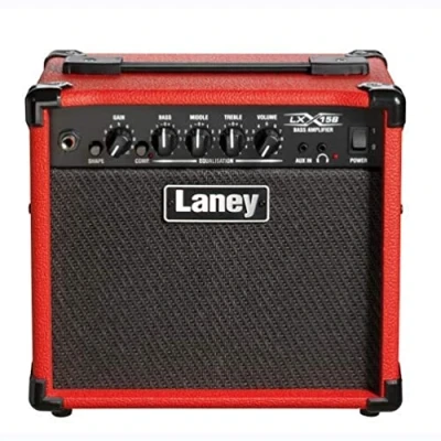 Afbeelding van Laney LX15B LX Series Bass Gitaar Amp 15 Watt Rood