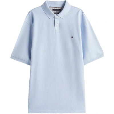 Afbeelding van Tommy Hilfiger polo lichtblauw Plus Size