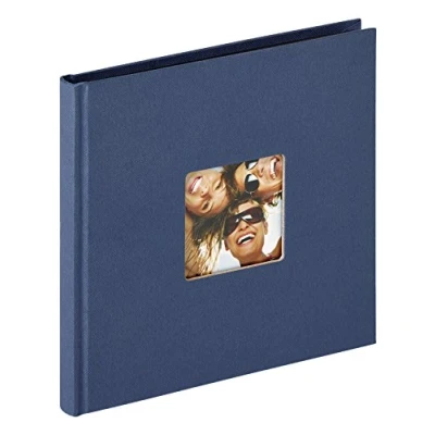 Afbeelding van walther+ design FA 199 L Fotoalbum (b x h) 18 cm Blauw 30 bladzijden