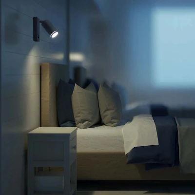 Afbeelding van V TAC VT 429 LED spotjes GU10 Muurbevestiging IP20 Zwart