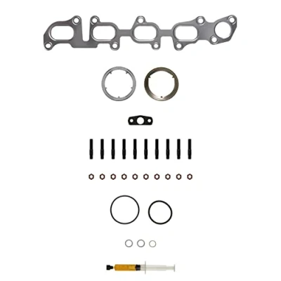 Afbeelding van AJUSA JTC12484 Turbocharger, montageset with studs, syringe oil Met pakkingen