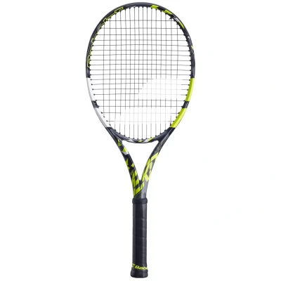 Afbeelding van Pure Aero Tennisracket Grijs Geel Wit 900 4