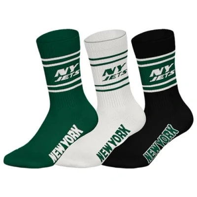 Afbeelding van NFL NY JETS Crew Socks 3 pack Groen/Wit/Zwart Maat 43/46