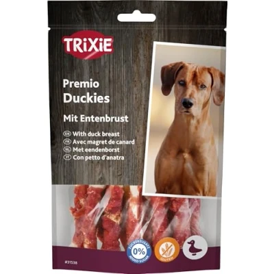 Afbeelding van 100g Trixie PREMIO Duckies met eend hondensnacks