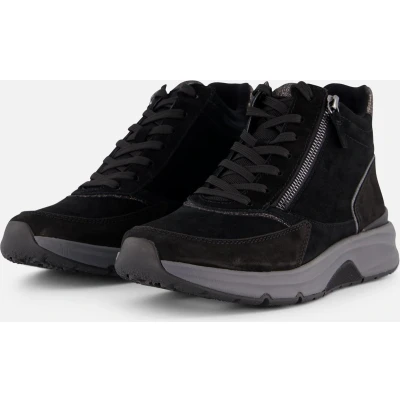 Afbeelding van Dames Veterschoenen Gabor 56.887.37 Rolling Soft Zwart Maat 7