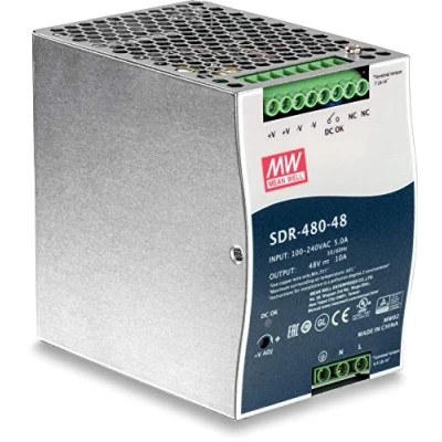 Afbeelding van Trendnet TI S48048 AC, DC 85..., Netwerkschakelaar, Blauw, Grijs