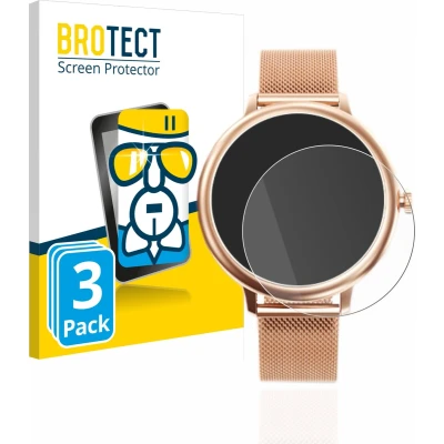 Afbeelding van BROTECT AirGlass kogelwerende glasfolie, Smartwatch beschermfolie, Transparant