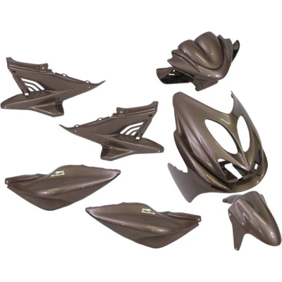 Afbeelding van EDGE Kappenset Yamaha Aerox 9 delig audi bruin metallic