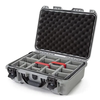 Afbeelding van Nanuk 925 Case w/padded divider Silver