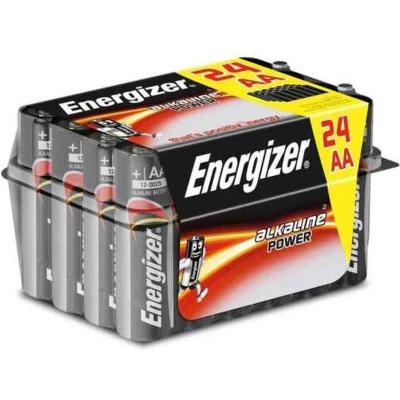 Afbeelding van Energizer Alkaline Power Battery Aa Lr6 *24