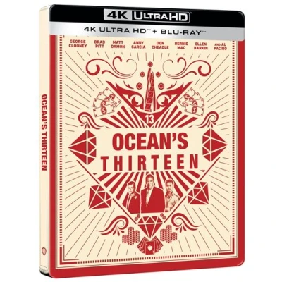 Image de Warner Home Video Ocean&#039;s Thirteen (steelbook) 4k Ultra Hd Blu ray