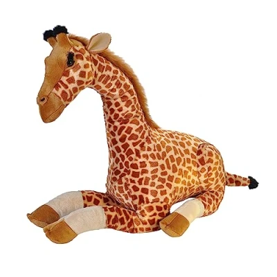 Afbeelding van Wild Republic 20718 Jumbo pluche giraffe groot knuffeldier 76 cm