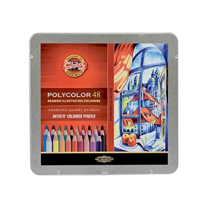 Afbeelding van KOH I NOOR Polycolor kleurpotloden voor de kunstenaar (set van 48)