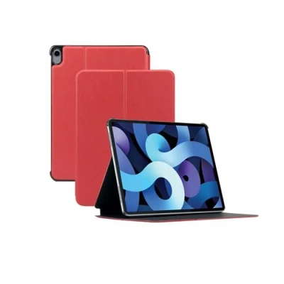 Image de Mobilis Origine Étui à rabat pour tablette cuir artificiel rouge 10.9&quot; Apple 10.9 inch iPad Air (4ème génération)