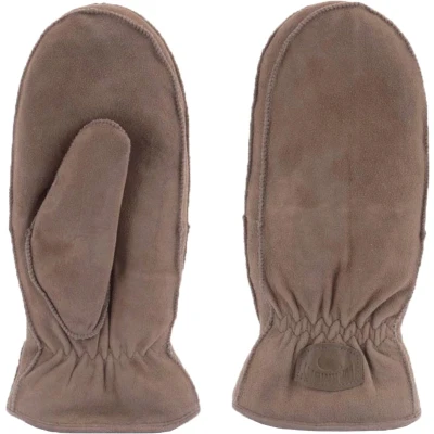 Afbeelding van Warmbat Dames Wanten Taupe Maat S