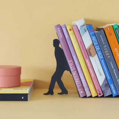 Afbeelding van Too Many Books Boekensteun