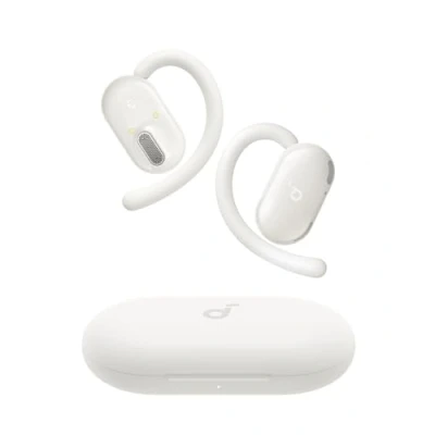 Afbeelding van soundcore Anker V20i hoofdtelefoon met open oren, verstelbare oorhaken, ultra comfortabel, perfecte pasvorm, krachtige bas, heldere oproepen, IP55, ledlampen, 36 uur speeltijd,