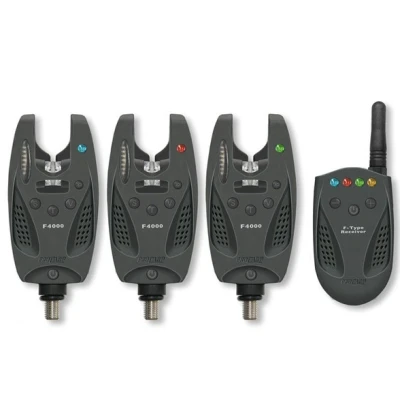 Afbeelding van Cormoran Pro Carp F 4000 Wireless Bite Indicator Set 3+1 (excl. batterijen) Beetmelders