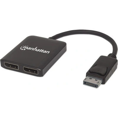 Afbeelding van Manhattan 207768 DisplayPort splitter 2 poorten 3810 x 2160 Pixel