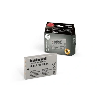 Afbeelding van Hahnel Voldoet aan Nikon EN EL5 Li ion accu, 3,7 V, 1230 mAh