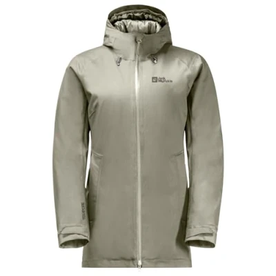 Afbeelding van Jack Wolfskin Stirnberg INS Outdoorjas, Dames, Maat: XXL, Seal