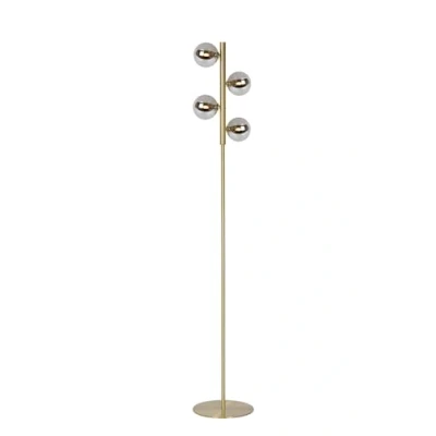 Afbeelding van Lucide TYCHO Vloerlamp 4xG9 Mat Goud Messing