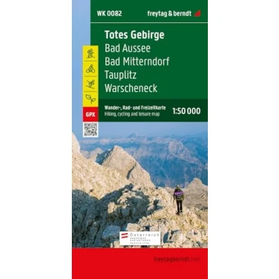 Afbeelding van Freytag&amp;Berndt WK 0082 Wandelkaart Totes Gebirge, Wander , Rad und Freizeitkarte 1:50.000