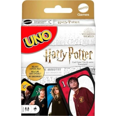 Image de Jeu de Cartes Famille Mattel Games Uno Harry Potter