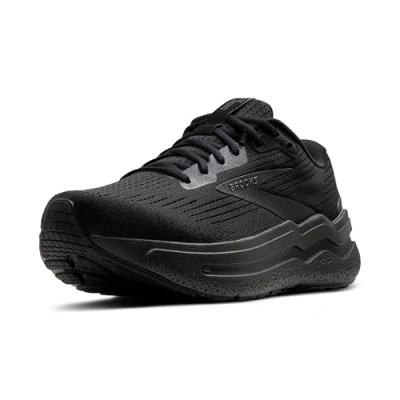 Afbeelding van Brooks Ghost MAX 2 Stabiliteit hardloopschoenen, Dames, Maat: 40, black ebony Textiel