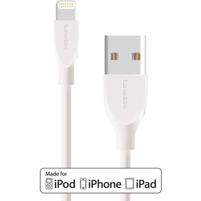 Afbeelding van Mobiparts Apple Lightning to USB Cable 2A 1m White
