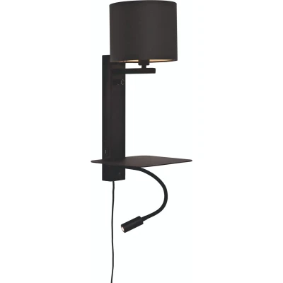 Afbeelding van IT&#039;S ABOUT ROMI Florence met leeslamp 2 lamps zwart
