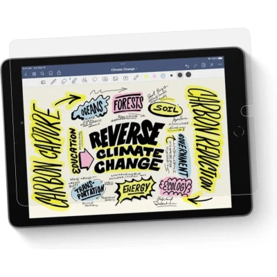 Afbeelding van Accezz Screenprotector Geschikt voor iPad 9 10.2 (2021) 9e generatie / 7 (2019) 7e 8 (2020) 8e Paper Feel