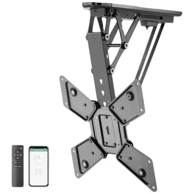 Afbeelding van My Wall HL43ML TV plafondbeugel 58,4 cm (23) 139,7 (55) Besturing via app, Plafondhouder, Met elektromotor, Gemotoriseerd, Kantelbaar, Zwenkbaar